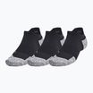 Skarpety Under Armour Dry Run Cushion No Show 3 pary black/pitch gray/reflective