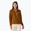 Bluza polarowa damska Patagonia Retro Pile Marsupial shelter brown