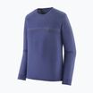 Longsleeve męski Patagonia Cap Cool Merino Blend Graphic strata stripe/solstice purple