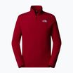 Bluza męska The North Face 100 Glacier 1/4 Zip garnet red