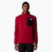 Bluza męska The North Face Crest FZ garnet red/black