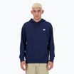 Bluza męska New Balance Small Logo French Terry Hoodie nb navy