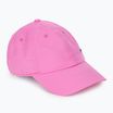 Czapka z daszkiem Nike Dri-Fit Club Unstructured Metal Swoosh playful pink/metallic silver