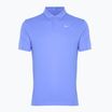 Koszulka tenisowa męska Nike Court Dri-Fit Polo Solid royal pulse / white