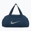 Torba treningowa damska Nike Gym Club 24 l armory navy/ armory navy/ metallic silver