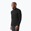 Bluza termoaktywna męska Smartwool Classic Thermal Merino Base Layer 1/4 Zip Boxed black