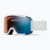 Gogle narciarskie Smith Squad white vapor/chromapop pro photochromic blue mirror