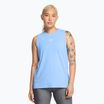 Tank top treningowy damski Under Armour Rival Muscle Tank horizon blue/white