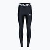 Legginsy treningowe damskie Under Armour black/black/white