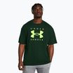 Koszulka męska Under Armour HW OS Branded forest green/morph green