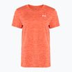 Koszulka treningowa damska Under Armour Tech C-Twist fire/white