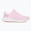 Buty treningowe damskie Under Armour W Charged Aurora 2 prime pink/white/metallic silver