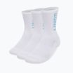 Skarpety Under Armour 3-Maker Mid Crew 3 pary white/white/ether blue