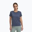 Koszulka do biegania damska Under Armour Launch downpour gray/reflective