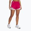 Spodenki do biegania damskie Under Armour Fly By 2in1 shaded fuchsia/prime pink/reflective