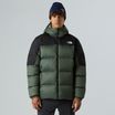 Kurtka puchowa męska The North Face Diablo Down 2.0 Hoodie bark mist/black heather