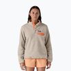 Bluza trekkingowa damska Patagonia LW Synch Snap-T P/O oatmeal heather w/heirloom peach