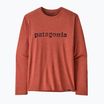 Longsleeve męski Patagonia Cap Cool Daily Graphic Shirt '73 text logo/potters red x-dye