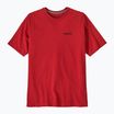 Koszulka męska Patagonia P-6 Logo Responsibili-Tee amanita red