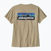 Koszulka damska Patagonia P-6 Logo Responsibili-Tee pumice