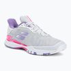 Buty do tenisa damskie Babolat Jet Tere AC W white/lavender