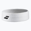 Frotka na głowę Babolat Logo Headband white/white