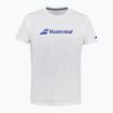 Koszulka dziecięca Babolat Exercise Babolat Jr white/white