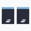 Frotki na nadgarstek Babolat Logo Jumbo Wristband 2 szt. drive heritage blue