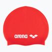 Czepek pływacki dziecięcy arena Classic Silicone Jr red/white