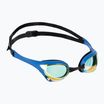 Okulary do pływania arena Cobra Ultra Swipe Mrirror yellow copper/blue