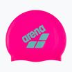 Czepek pływacki arena Big Logo shocking pink/water