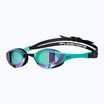 Okulary do pływania arena Cobra Edge Swipe Mirror emerald/peacock/black