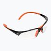 Okulary do squasha Tecnifibre Lunettes Aquash black/orange