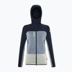 Bluza damska Millet Fusion Grid Hoodie foggy dew/saphir