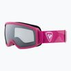 Gogle narciarskie dziecięce Rossignol Toric pink/smoke silver