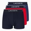 Bokserki Lacoste 5H3389 W64 3 pary navy blue/red methylene