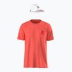 Koszulka męska + czapka Lacoste TH1044 mango tree red/ grenadine