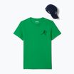 Koszulka męska + czapka Lacoste TH1044 calathea/ green
