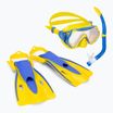 Zestaw do snorkelingu dziecięcy Aqualung Hero Set yellow/blue