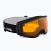 Gogle narciarskie Alpina Double Jack Mag Q-Lite black matt/mirror black