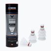 Lotki do badmintona VICTOR Nylonshuttle 3000 Fast 6 szt. white