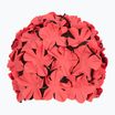 Czepek pływacki damski Fashy Flowers red/black