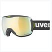 Gogle narciarskie UVEX Downhill 2100 V black shiny/mirror silver clear