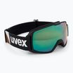 Gogle narciarskie UVEX Xcitd CV black matt/mirror opal yellow