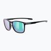 Okulary przeciwsłoneczne UVEX LGL 52 black/mirror green