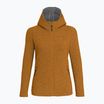 Bluza trekkingowa damska Salewa Sarner 2L Wool Fz Hoody golden brown