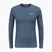 Longsleeve termoaktywny męski Salewa Cristallo Warm AMR dark denim