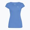 Koszulka trekkingowa damska Salewa Puez Melange Dry morning blue melange