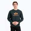 Bluza męska Alpha Industries Basic dark petrol