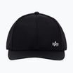 Czapka z daszkiem Alpha Industries Metal Label rep black/metalsilver